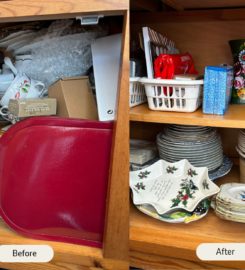 Home decluttering and organising