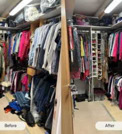 Home decluttering and organising